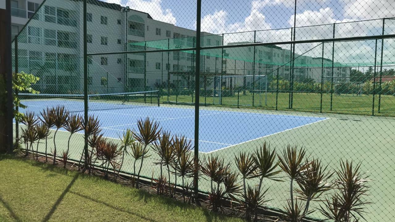 Flat Excelente Em Porto De Galinhas Palm Village Acqua Frente Para As Piscinas Bagian luar foto