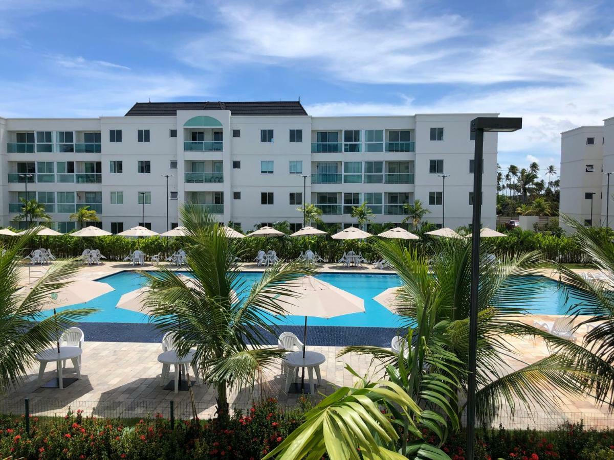 Flat Excelente Em Porto De Galinhas Palm Village Acqua Frente Para As Piscinas Bagian luar foto